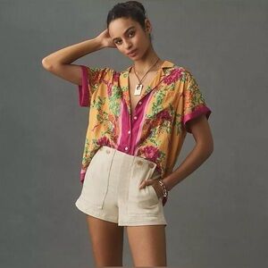 NWT: Anthropologie Classic Surf Shirt / Blouse